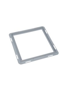 MARCO TAPA REJILLA 40X40 CM GRIS