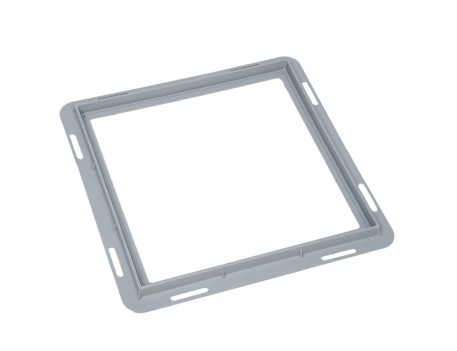 MARCO TAPA REJILLA 40X40 CM GRIS