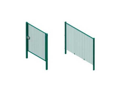 MALLA TUPIFOR PAÑO 2440X2476MM VERDE PLASTIFICADA
