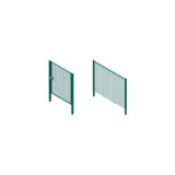 MALLA TUPIFOR PAÑO 2440X2476MM VERDE PLASTIFICADA