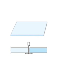 DANOLINE PLAZA R 600X600X10MM T15/T24 KNAUF