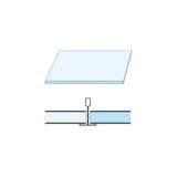 DANOLINE PLAZA R 600X600X10MM T15/T24 KNAUF