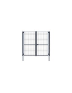 PUERTA MALLA ELECTROSOLDADA 2H 5X2M GALVANIZADA
