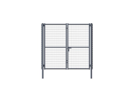 PUERTA MALLA ELECTROSOLDADA 2H 5X2M GALVANIZADA