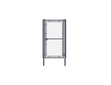 PUERTA MALLA SIMPLE 1 HOJA 2X1M VERDE