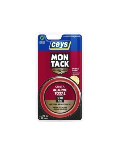 CINTA ADHESIVA MONTACK EXPRESS DOBLE CARA 7,5M X 19MM