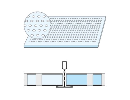 M2 CLEANEO 60X60MM PLAZA G1 15MM GROOVE GLOBE
