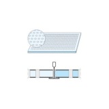 M2 CLEANEO 60X60MM PLAZA G1 15MM GROOVE GLOBE