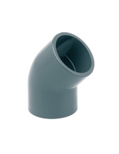 CODO PRESIÓN PVC 45º DIÁMETRO 50MM ADEQUA