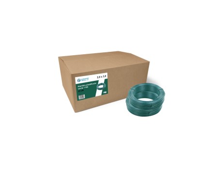ALAMBRE VERDE 2.0X3.0MM ROLLO 25KG