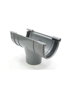 BAJANTE CENTRAL CIRCULAR CA-250 GRIS CLARO