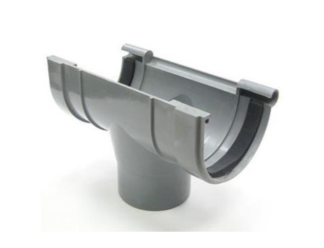 BAJANTE CENTRAL CIRCULAR CA-250 GRIS CLARO