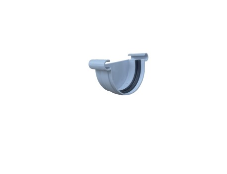 TAPA CANAL CA-125 GRIS CLARO RAL 7035 104-C
