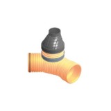 CURVA 45 POZOS SANECOR C/BASE DN800