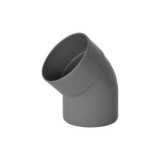 SEMICODO PVC 45º M-H DIÁMETRO 160MM ADEQUA CZ-4