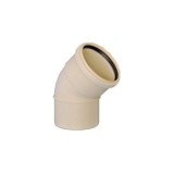SEMICODO PVC 45º AR DIÁMETRO 160MM ADEQUA CZ-4-K-AR