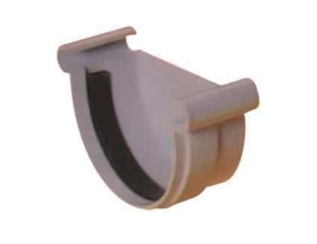 TAPA CANAL CA-250 GRIS CLARO RAL 9006 ADEQUA