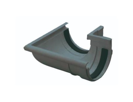 ÁNGULO EXTERIOR JUNTA ELÁSTICA 25MM GRIS ADEQUA