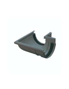 ÁNGULO EXTERIOR JUNTA ELÁSTICA PVC 33MM GRIS
