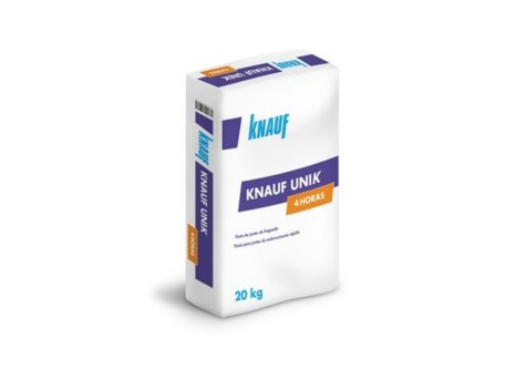 PASTA JUNTAS KNAUF UNIK VERSÁTIL 4H FRAGUADO 20KG