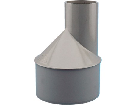 IZ-2 AMPLIACION EXCENTRICA M-H D125-160 PVC