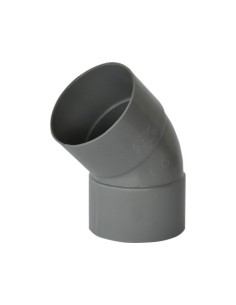 SEMICODO PVC 45º H-H DIÁMETRO 200MM ADEQUA