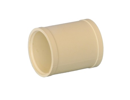 MANGUITO UNIÓN H-H PVC D40 JUNTA ELÁSTICA
