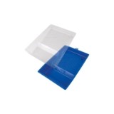 CUBETA PLANA DE PLÁSTICO AZUL 18CM PARA PINTURA