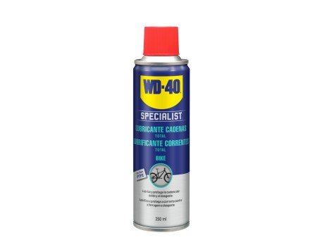 LUBRICANTE CADENAS BICICLETA WD-40 PTFE 250ML