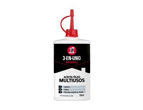 ACEITE MULTIUSOS LUBRICANTE GOTERO WD 3 EN 1 100ML