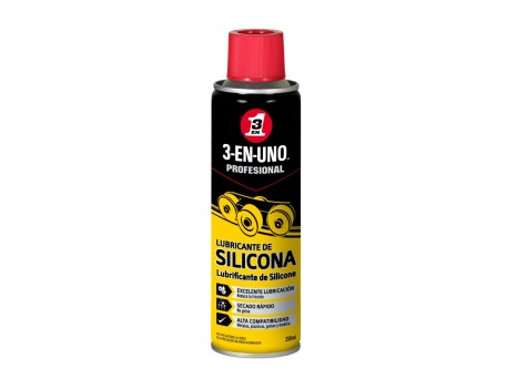 LUBRICANTE DE SILICONA PROFESIONAL 3 EN 1 250ML WD