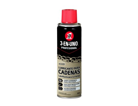 LUBRICANTE PARA CADENAS Y CABLES 3-EN-1 WD 250ML