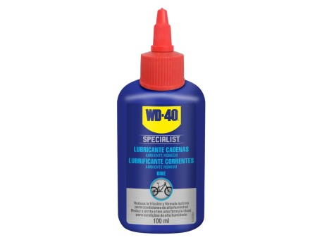 LUBRICANTE PARA CADENAS BICICLETA WD-40 WET 100ML