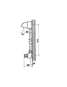 CONJUNTO GRIFO PRESTO 75(F) 75030 LATÓN CROMADO 2