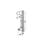 CONJUNTO GRIFO PRESTO 75(F) 75030 LATÓN CROMADO