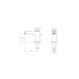 GRIFO PRESTO XT-L ECO(F) 11601 TEMPORIZADO G1/2