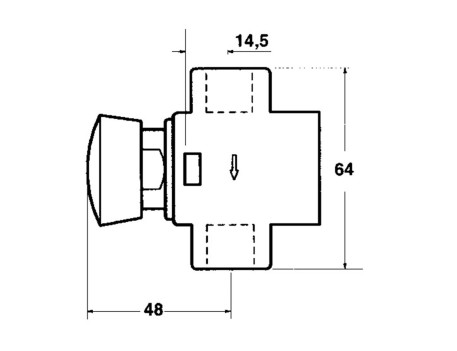 GRIFO ANTIVANDALICO PRESTO 127 TC 1/2 F EMBR