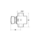 GRIFO ANTIVANDALICO PRESTO 127 TC 1/2 F EMBR