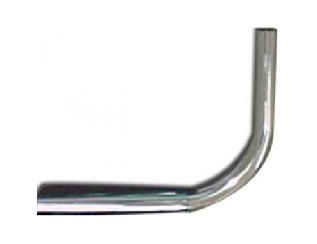 TUBO CURVO TAZA PRESTO 1000M 62X20MM CR
