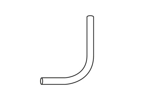 TUBO DESCARGA CURVO 660X260MM 32MM CR PRESTO