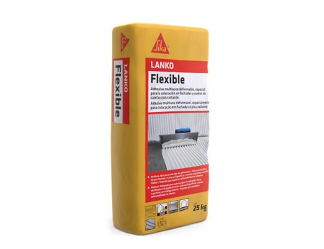 SIKA LANKO FLEXIBLE BLANCO 25KG C2TES1
