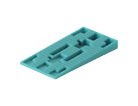 CUÑAS DISTANCIADORAS PLÁSTICO 30X58MM WOLFCRAFT 40 UNIDADES