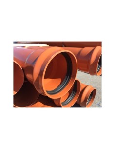 TUBO SANEAMIENTO LISO PVC JE SN4 6M DIÁM 400MM