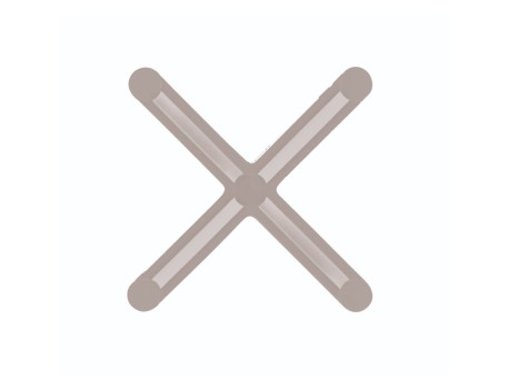 CRUCETA CORTAG 3MM 200 UNIDADES PAQUETE