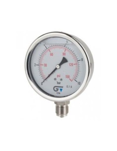 MANÓMETRO GLICERINA GENEBRE 100MM 0-16 BAR