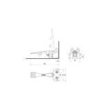 PULSADOR PIE PRESTO-520 SUELO PEDAL LATÓN 6L/MIN