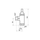 FLUXOR PRESTO 1000M C/LLAVE G3/4 REF 14900