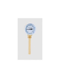 TERMÓMETRO BIMETÁLICO INOX D63 INF L50 0+60°C