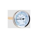 TERMÓMETRO BIMETÁLICO INOX D63 POST L50 0+60°C
