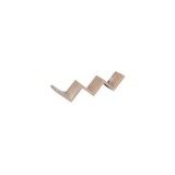 ESTANTE ZIGZAG PVC FIJACIÓN INVISIBLE 59X12X12CM